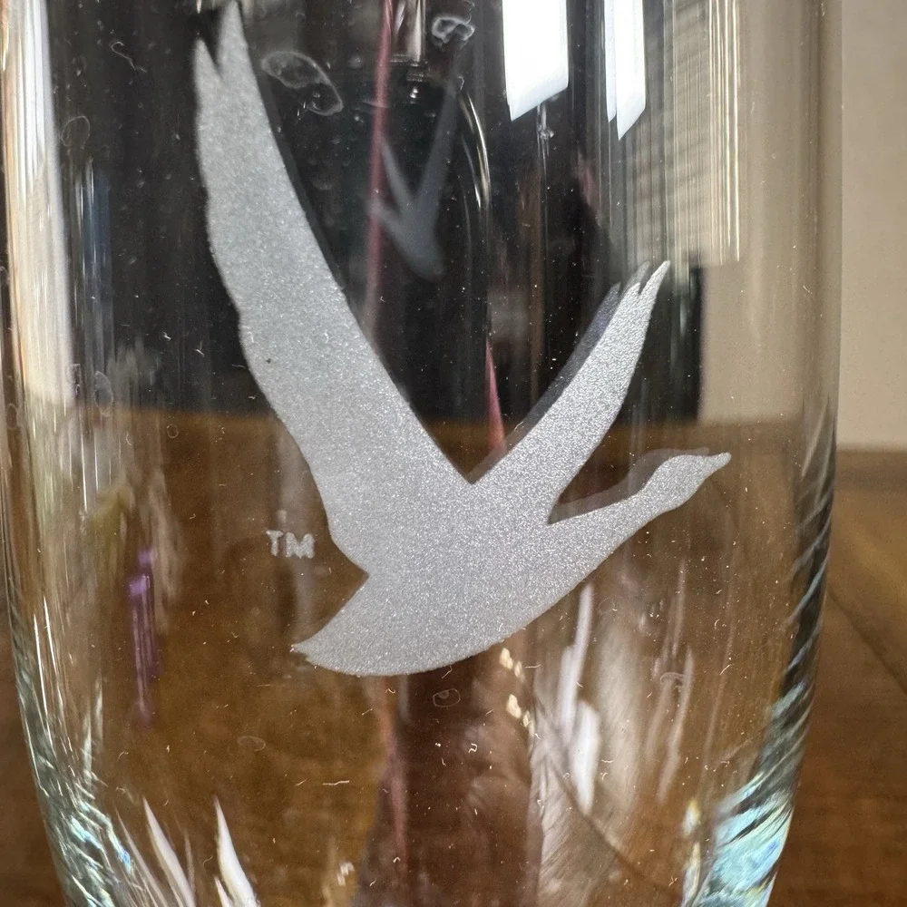 2 Limited Edition‎ Grey Goose Flirtini French 76 Champagne Cosmo Brunch Glasses